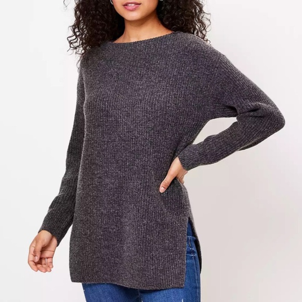 LOFT Charcoal Gray Women's Sweater